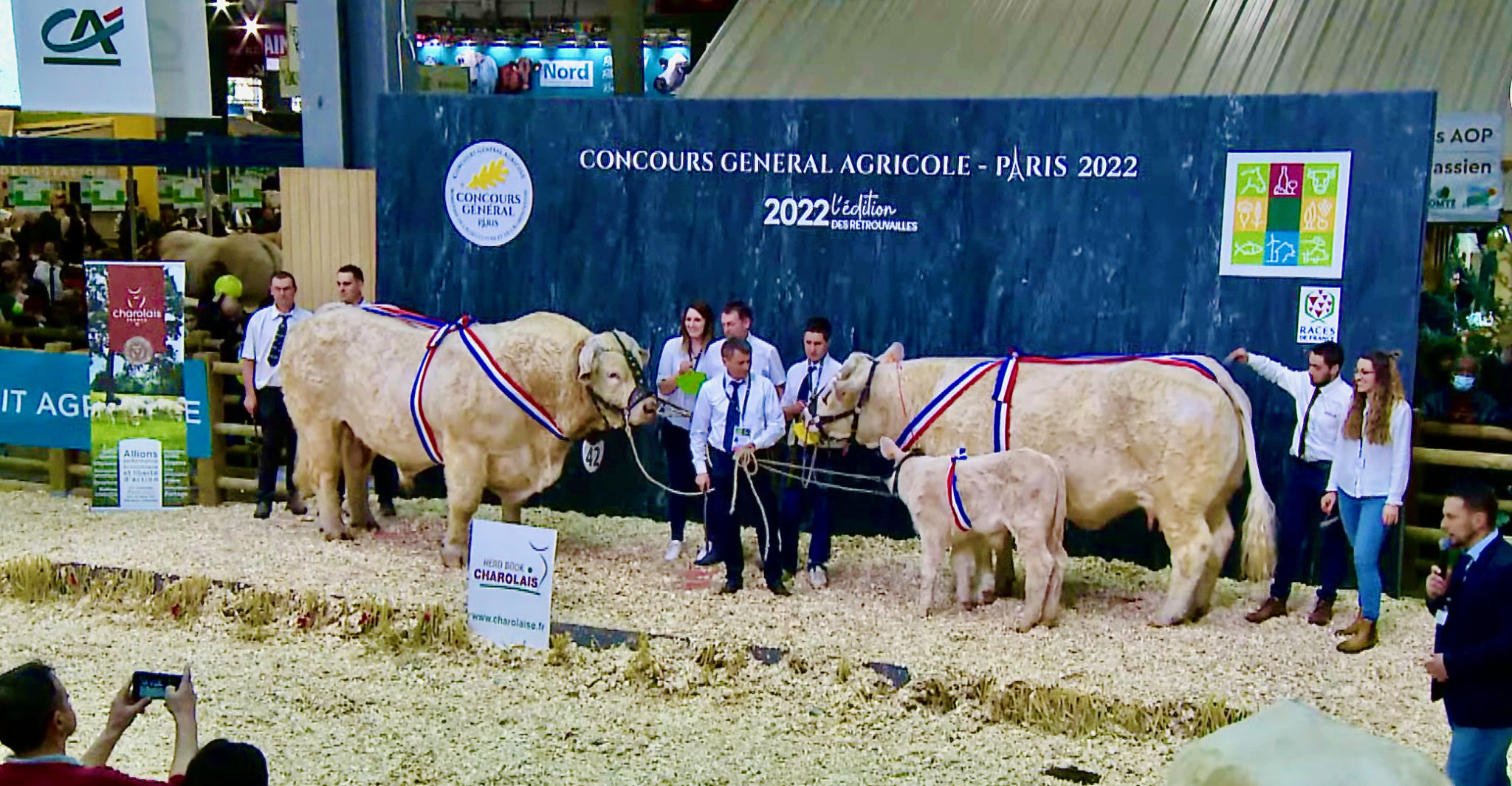 SIA 22 PALMARÈS DU CONCOURS GÉNÉRAL AGRICOLE CHAROLAIS Herd Book